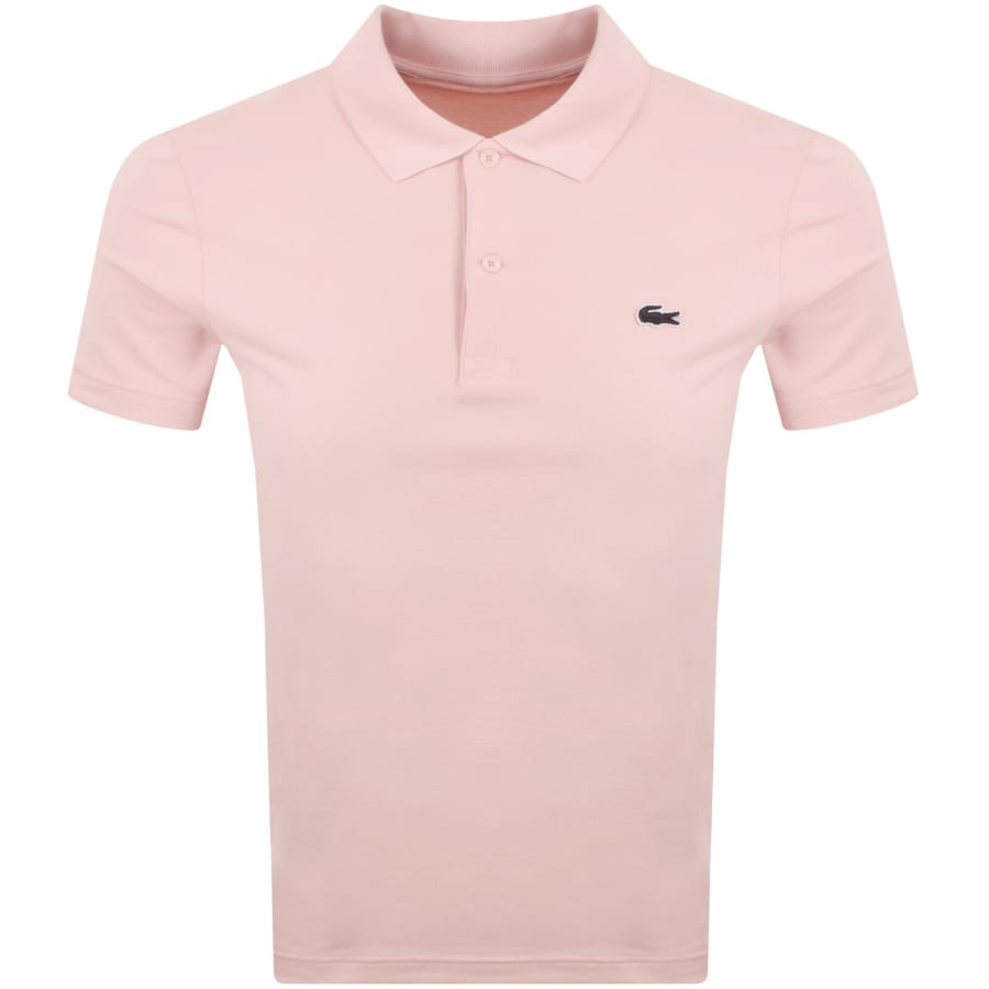 Image number 1 for Lacoste Core Essentials Polo Light Pink