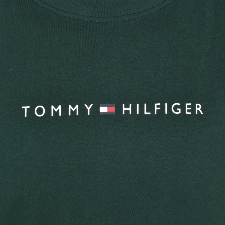 Image number 3 for Tommy Hilfiger Logo T Shirt Green