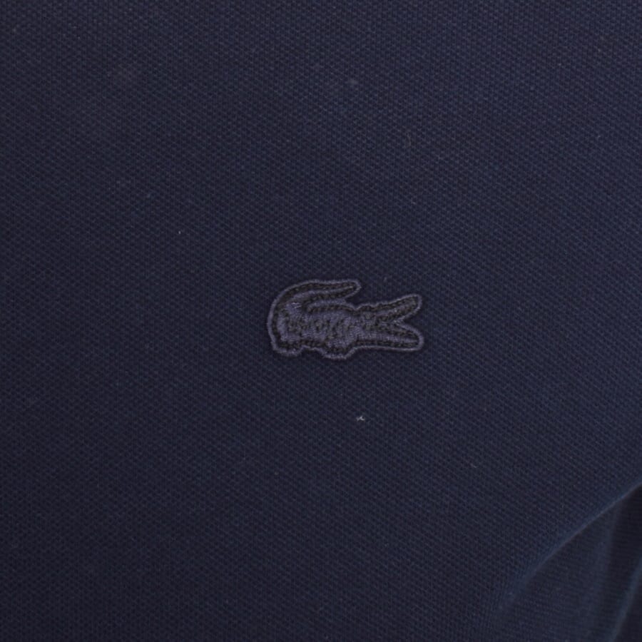 Image number 3 for Lacoste Short Sleeved Polo T Shirt Navy