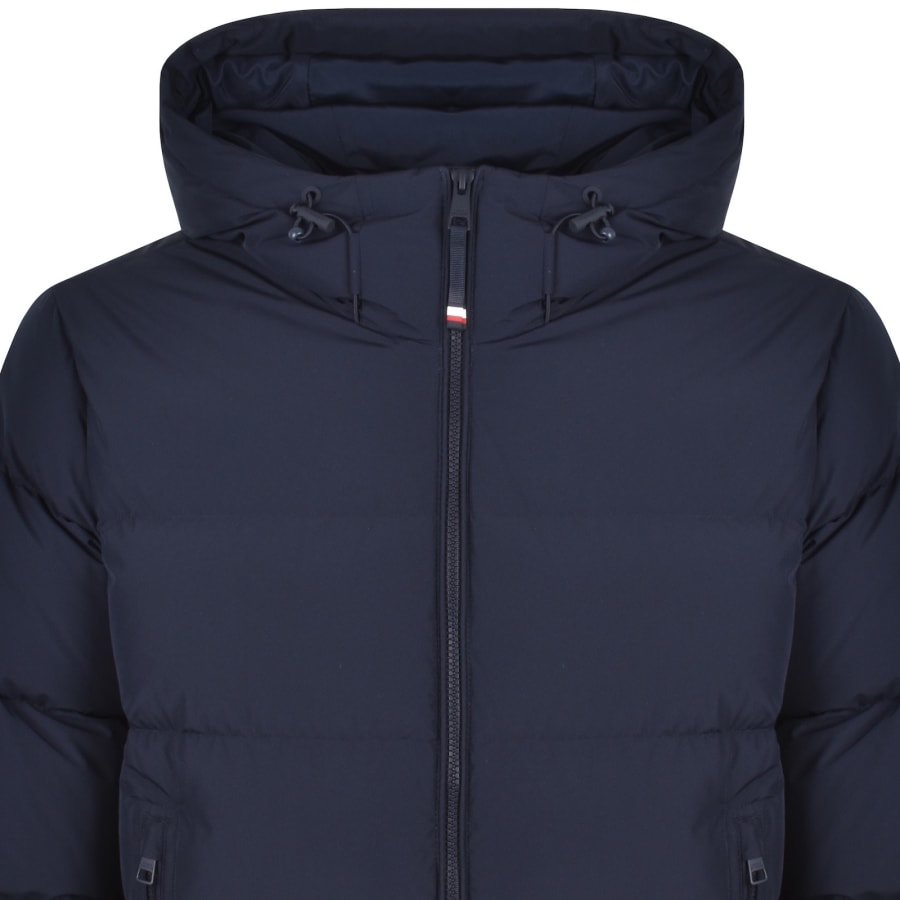 Image number 3 for Tommy Hilfiger Down Puffer Jacket Navy