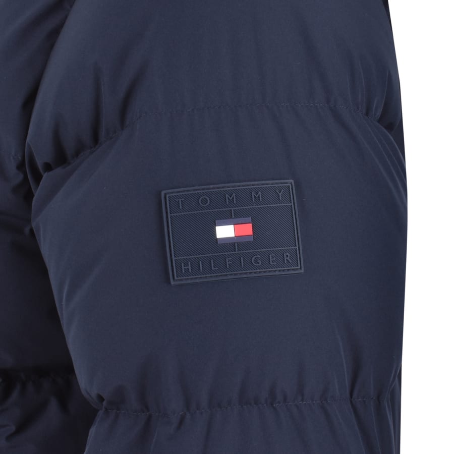 Image number 4 for Tommy Hilfiger Down Puffer Jacket Navy