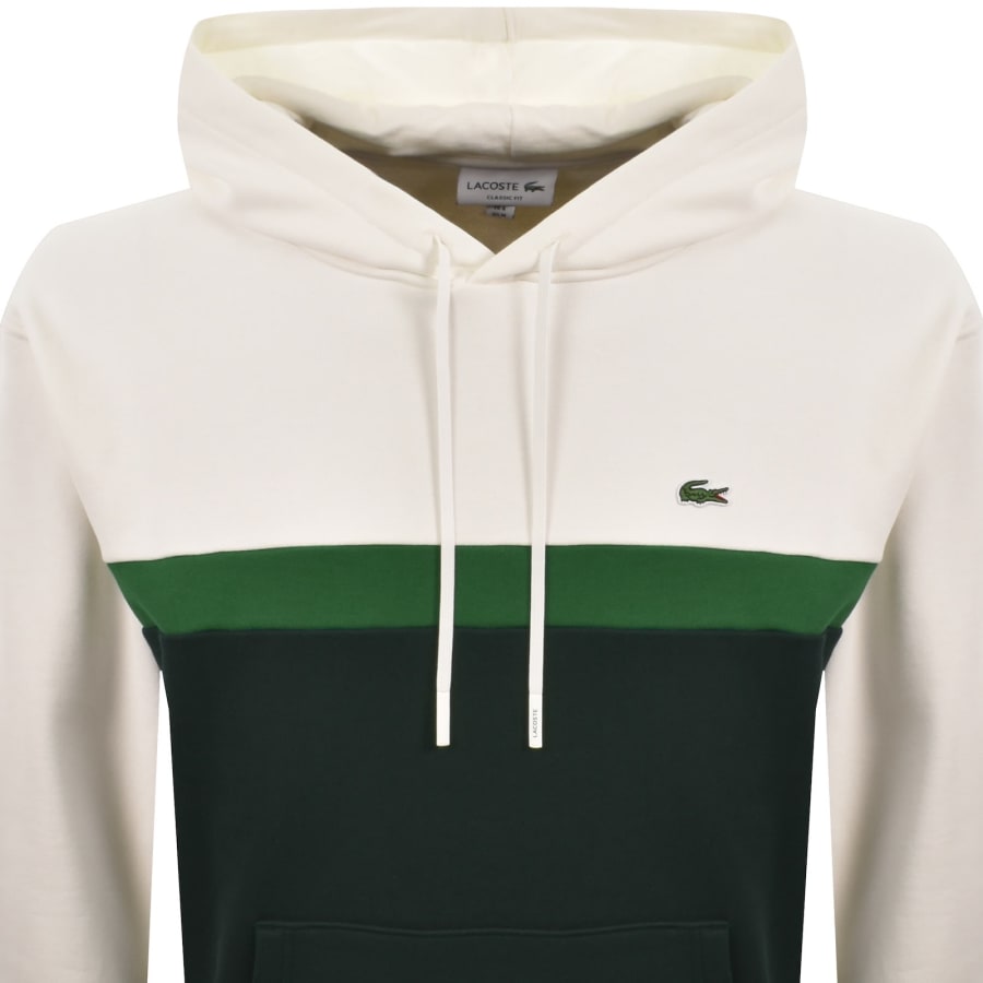 Image number 2 for Lacoste Hoodie White