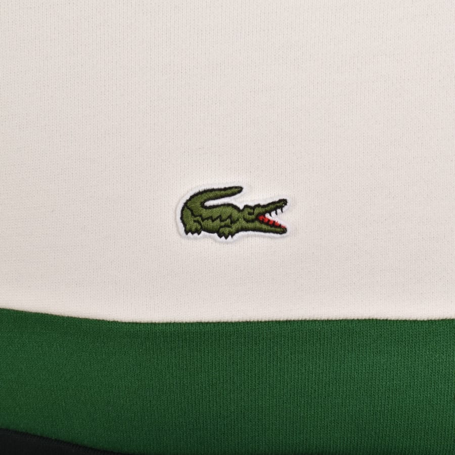 Image number 3 for Lacoste Hoodie White