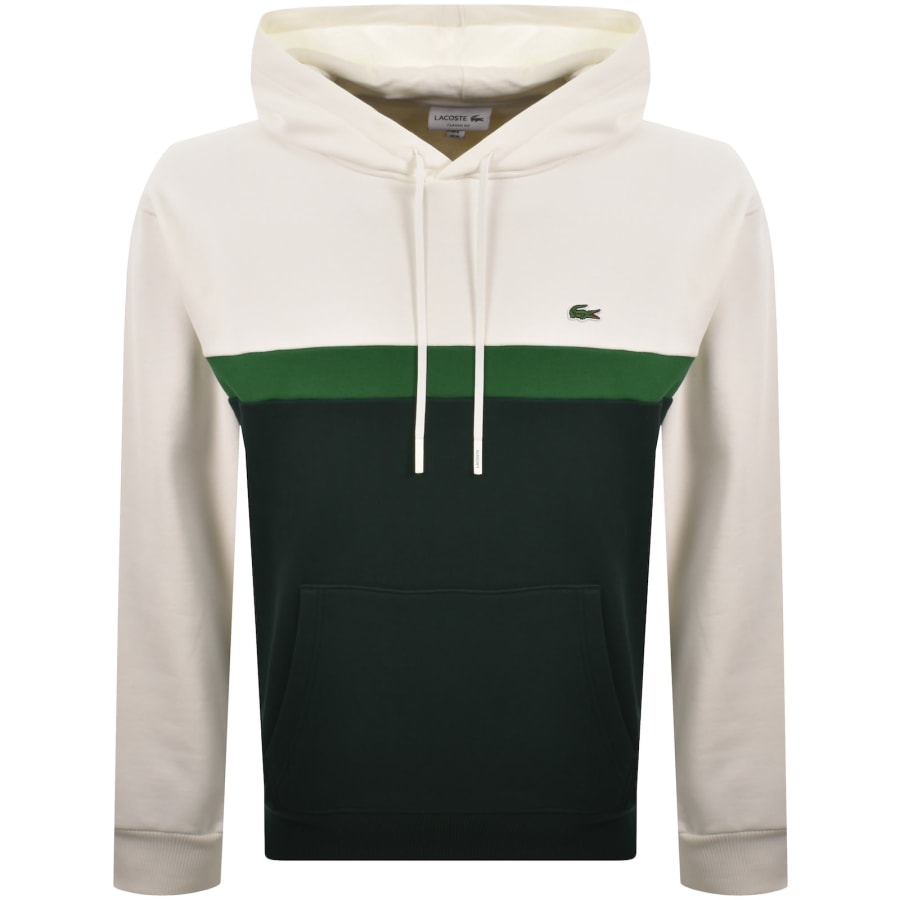 Image number 1 for Lacoste Hoodie White