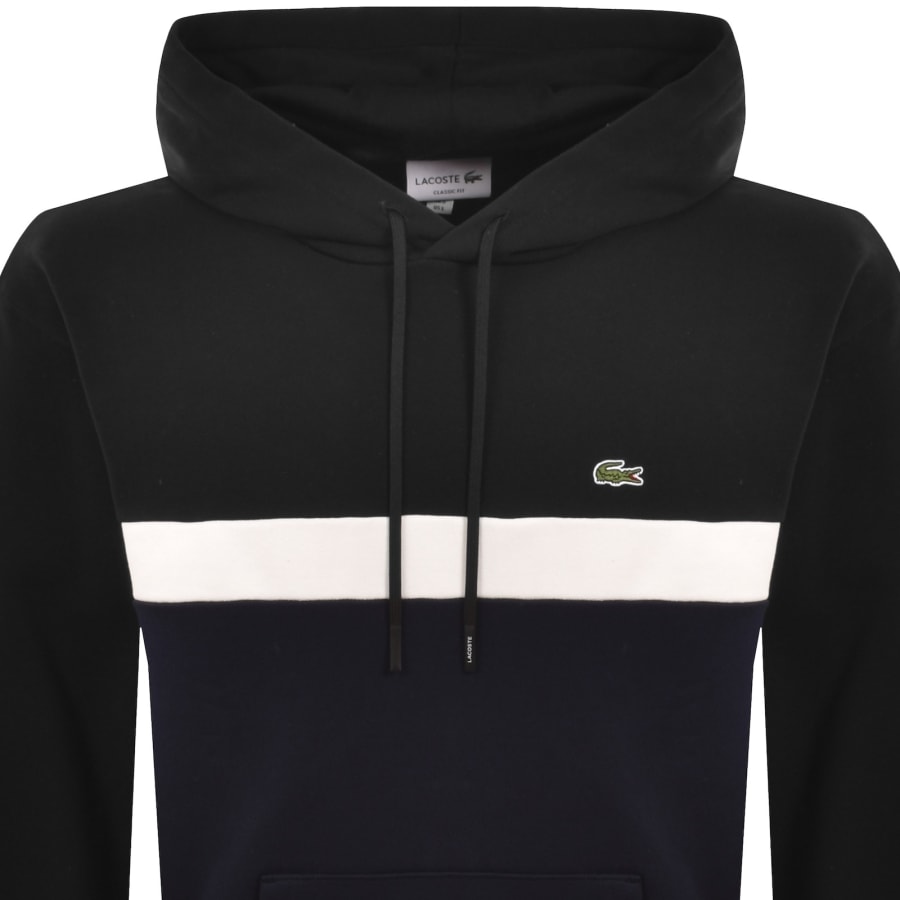 Image number 2 for Lacoste Hoodie Black