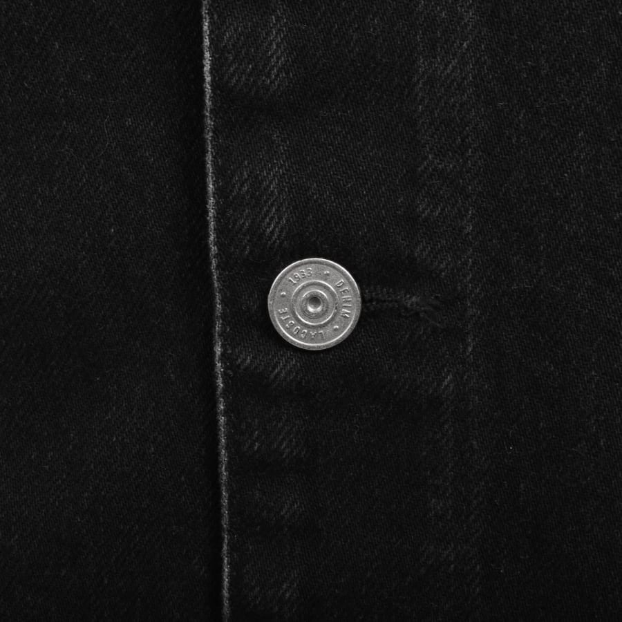 Image number 5 for Lacoste Denim Overshirt Black