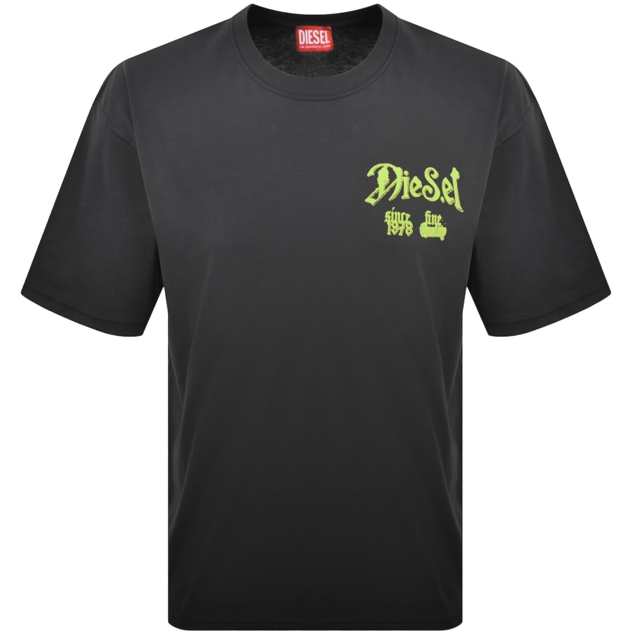 Image number 2 for Diesel T Boxt AA2 T Shirt Grey