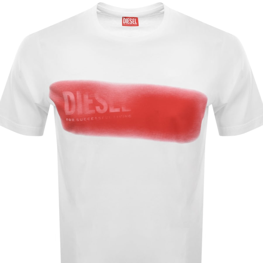 Image number 2 for Diesel T Adjust AA5 T Shirt White