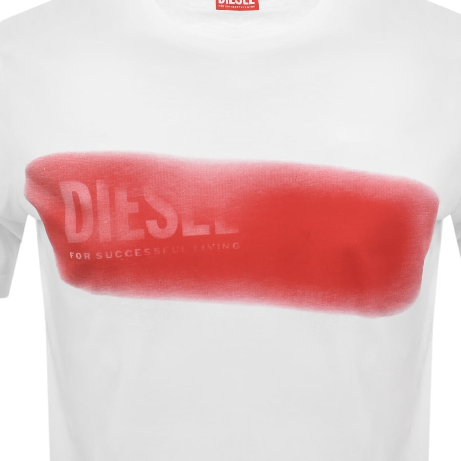 Image number 3 for Diesel T Adjust AA5 T Shirt White