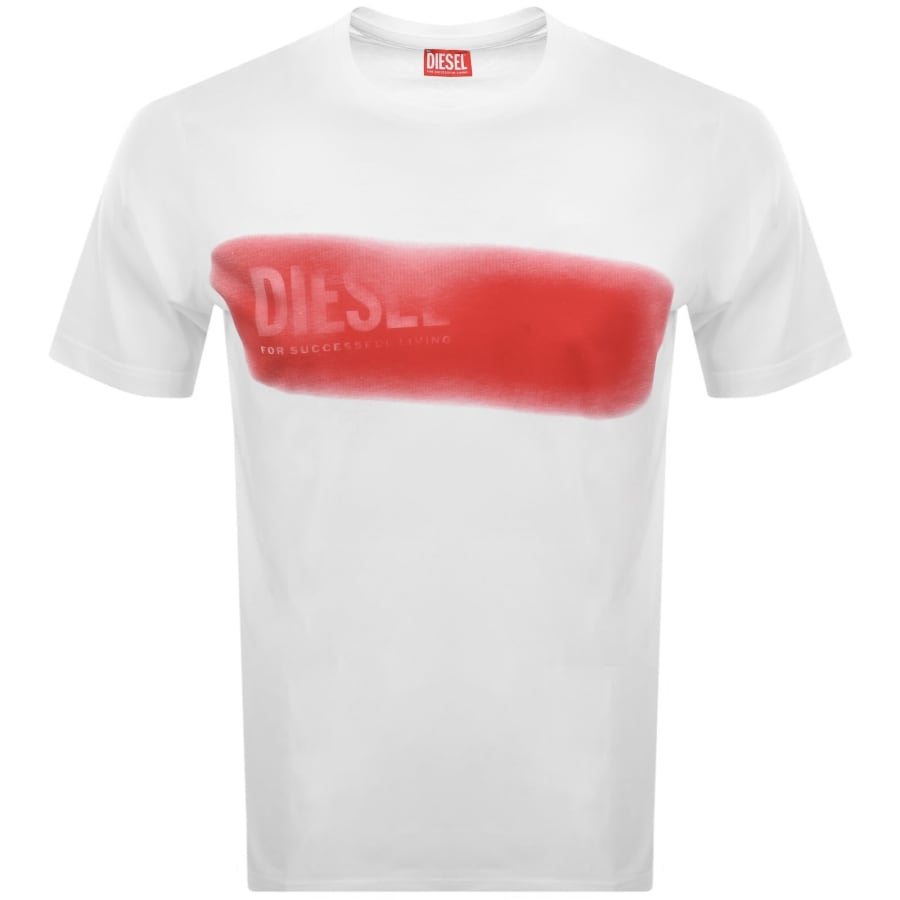 Image number 1 for Diesel T Adjust AA5 T Shirt White