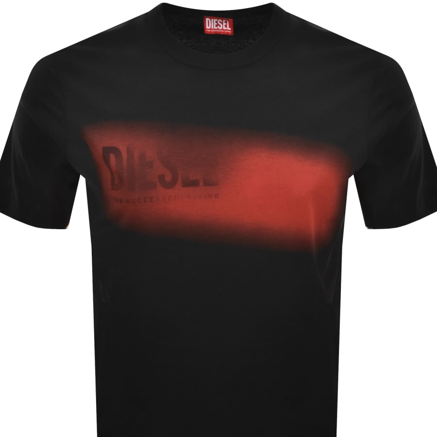 Image number 2 for Diesel T Adjust AA5 T Shirt Black