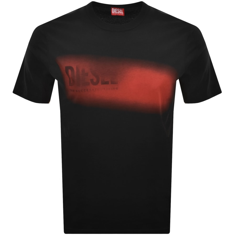 Image number 1 for Diesel T Adjust AA5 T Shirt Black