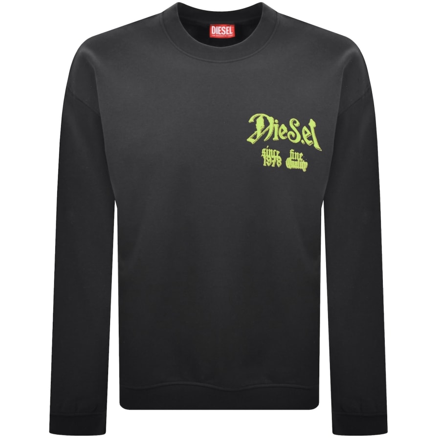 Image number 2 for Diesel S-Boxt AA2 Sweatshirt Grey