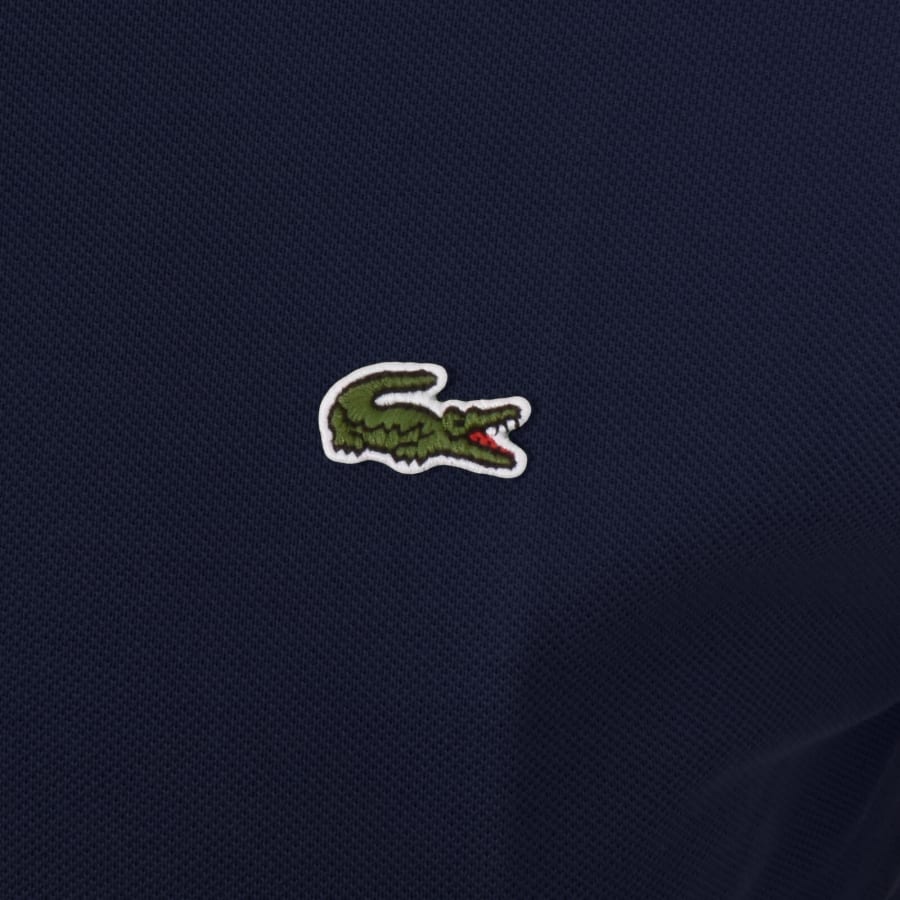 Image number 3 for Lacoste Short Sleeved Polo T Shirt Navy