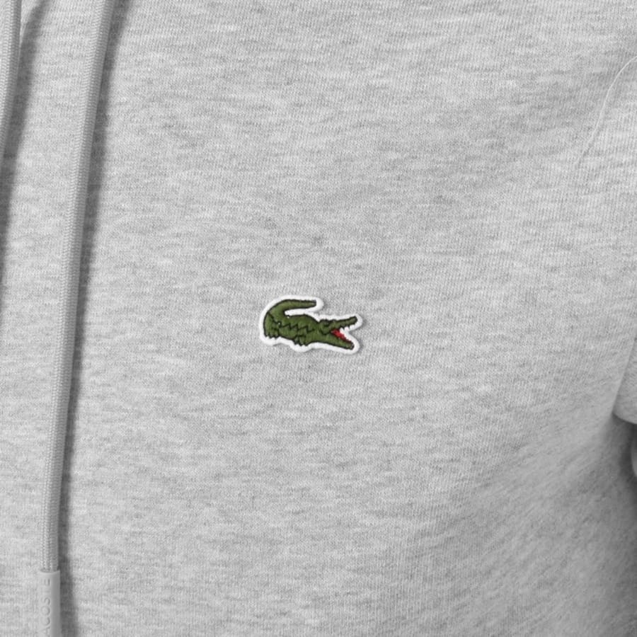 Image number 3 for Lacoste Hoodie Grey