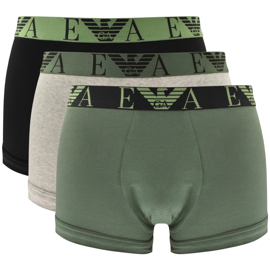 Image number 1 for Emporio Armani 3 Pack Boxers Multi