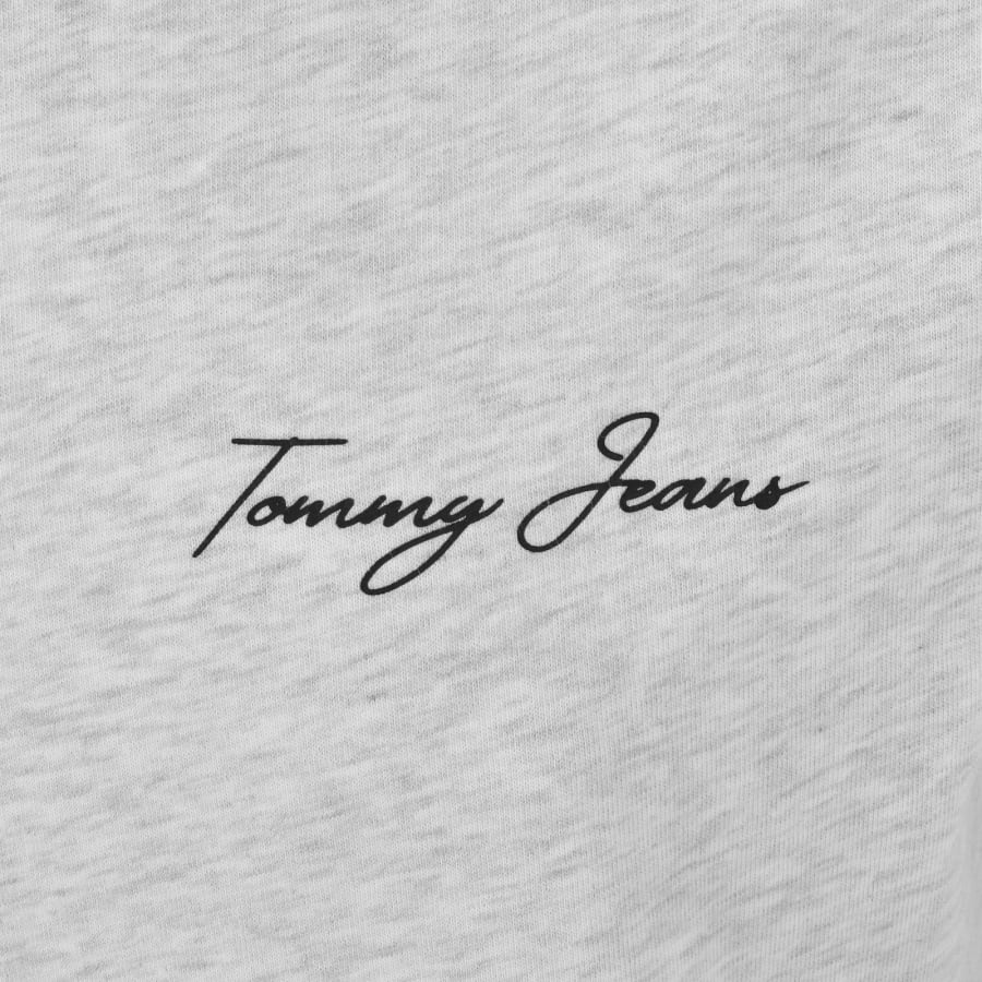 Image number 4 for Tommy Jeans DNA T Shirt Grey