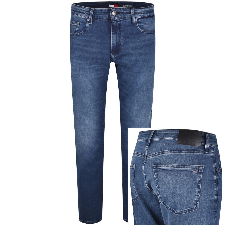 Image number 1 for Tommy Jeans Scanton Slim Fit Jeans Blue