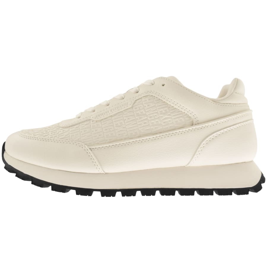 Image number 1 for Armani Exchange Trainers Off White