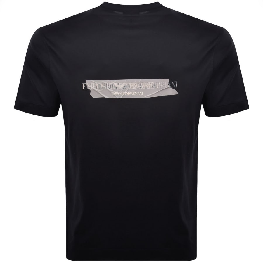 Image number 5 for Emporio Armani Logo T Shirt Navy