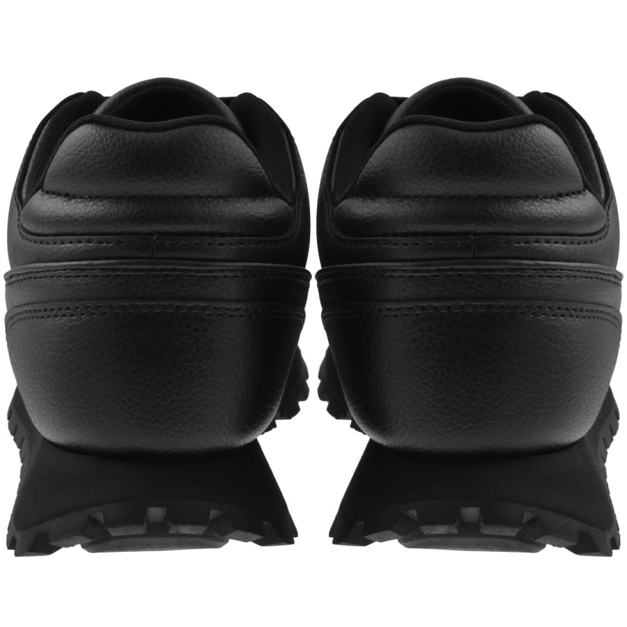 Image number 2 for Armani Exchange Trainers Black