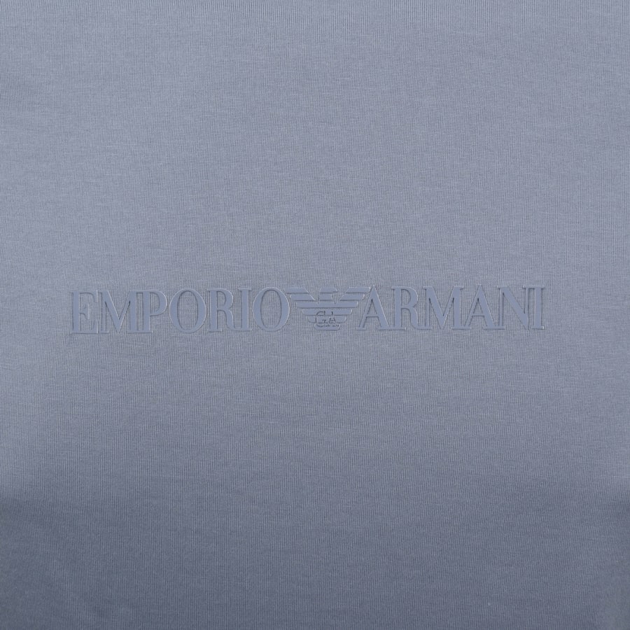 Image number 3 for Emporio Armani Logo T Shirt Blue