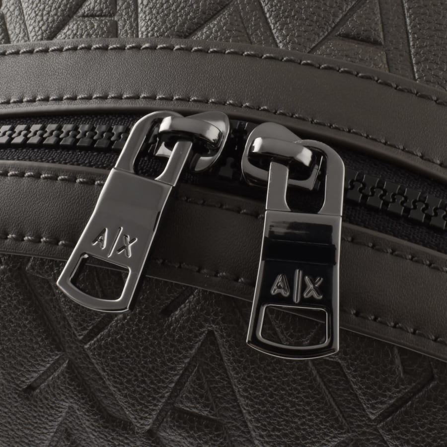 Image number 4 for Armani Exchange Backpack Falcon Grey