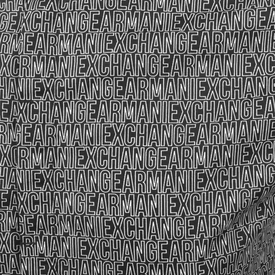 Image number 4 for Armani Exchange AX Pattern Shirt Black