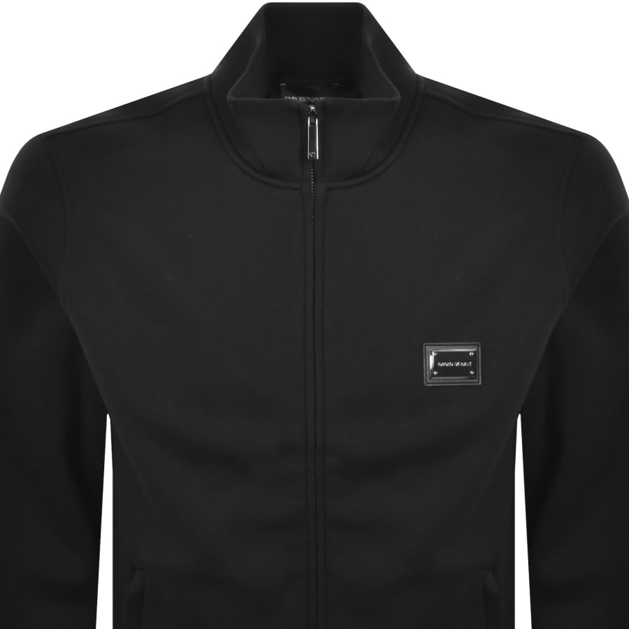 Image number 2 for Emporio Armani Full Zip Sweatshirt Black