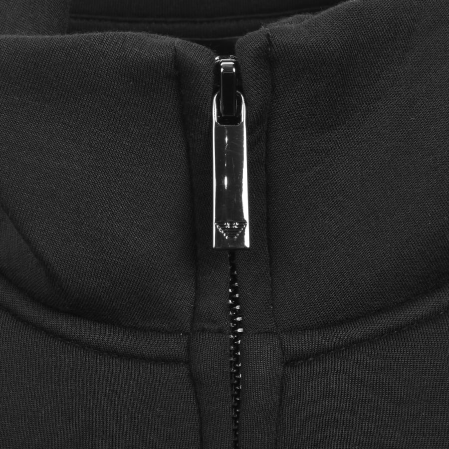 Image number 4 for Emporio Armani Full Zip Sweatshirt Black