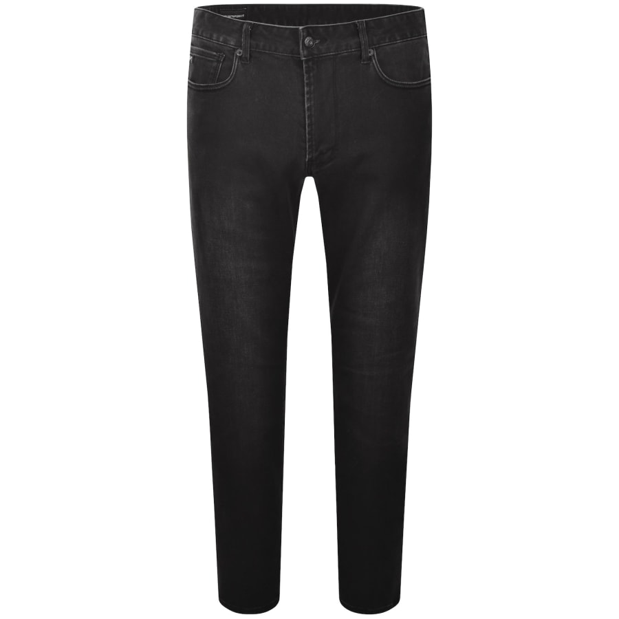Image number 2 for Emporio Armani J06 Slim Fit Jeans Grey