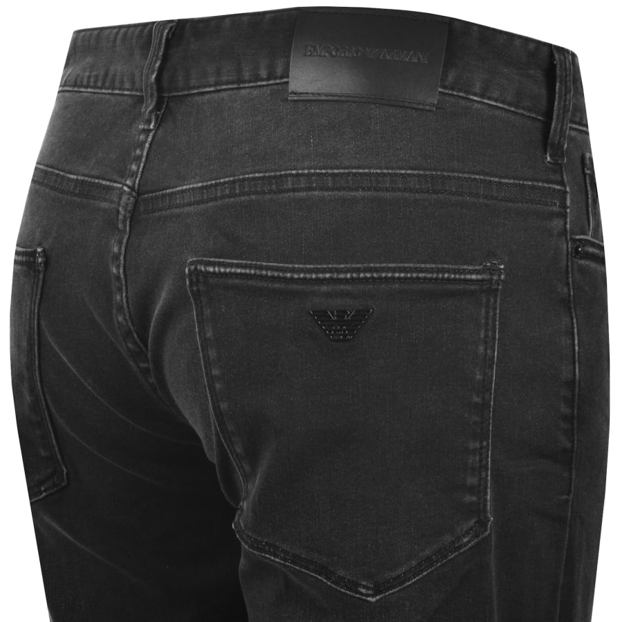 Image number 4 for Emporio Armani J06 Slim Fit Jeans Grey