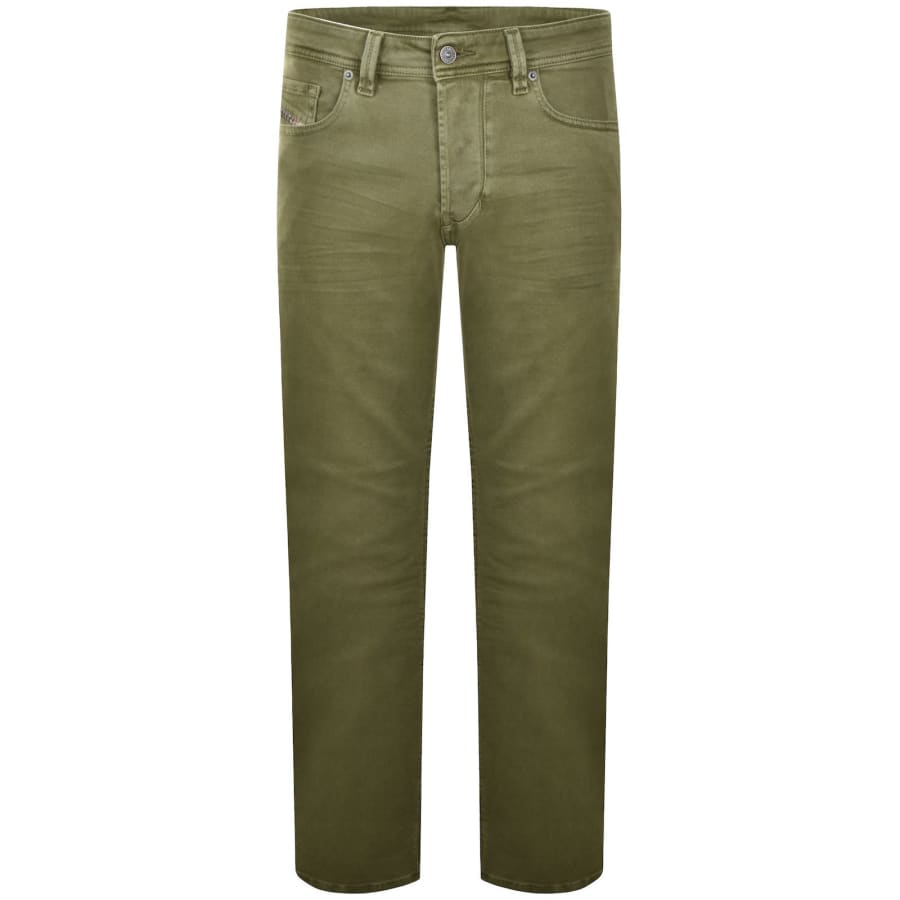 Image number 2 for Diesel Larkee Beex Regular Fit Jeans Green