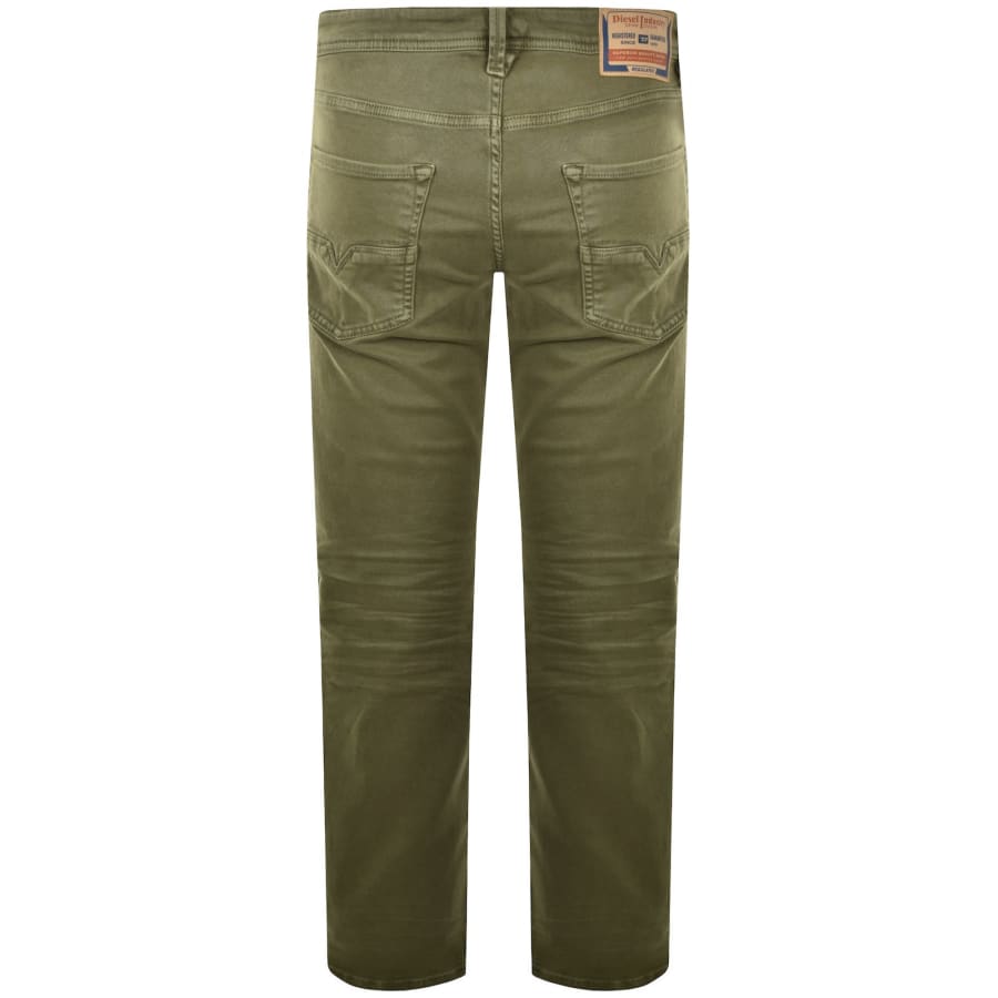 Image number 3 for Diesel Larkee Beex Regular Fit Jeans Green