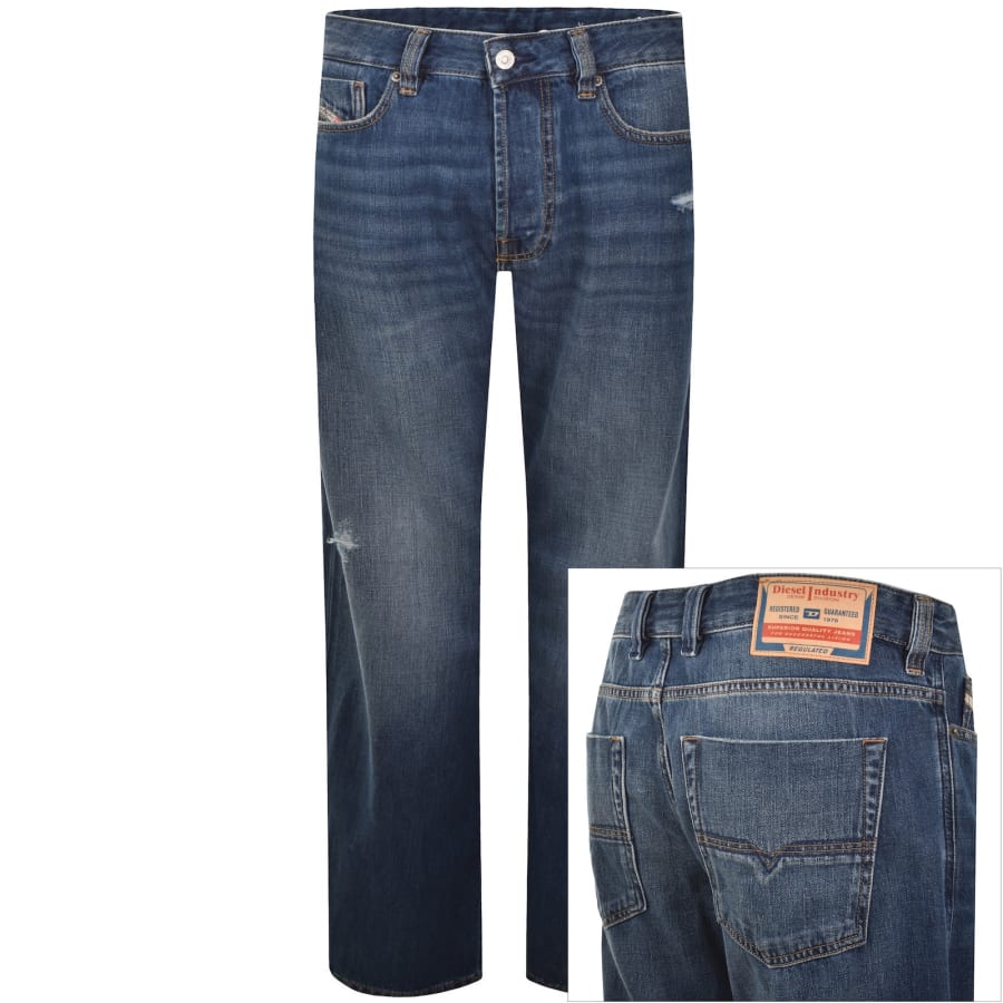 Image number 1 for Diesel 1980 D-EEPER Jeans Mid Wash Blue