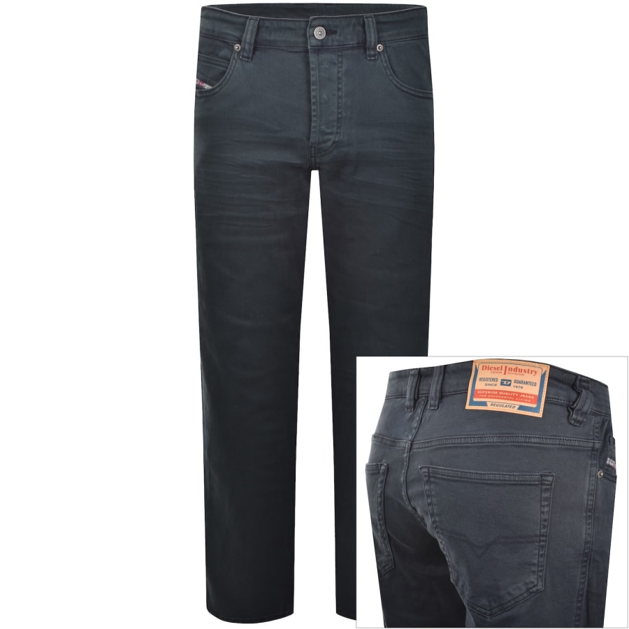 Image number 1 for Diesel 1993 D Vyl Jeans Dark Blue