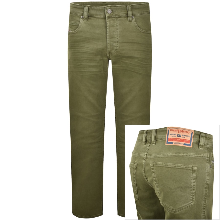 Image number 1 for Diesel 1993 D Vyl Jeans Green