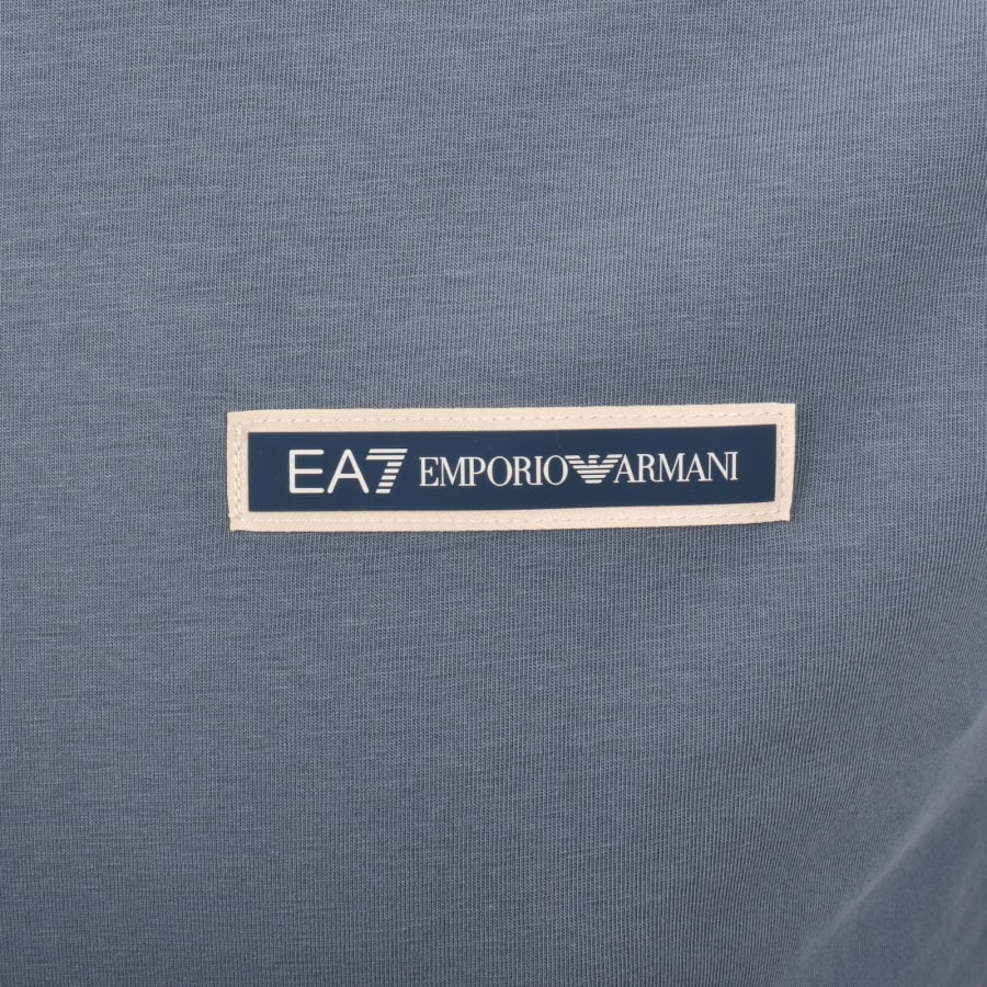 Image number 4 for EA7 Emporio Armani Logo T Shirt Blue