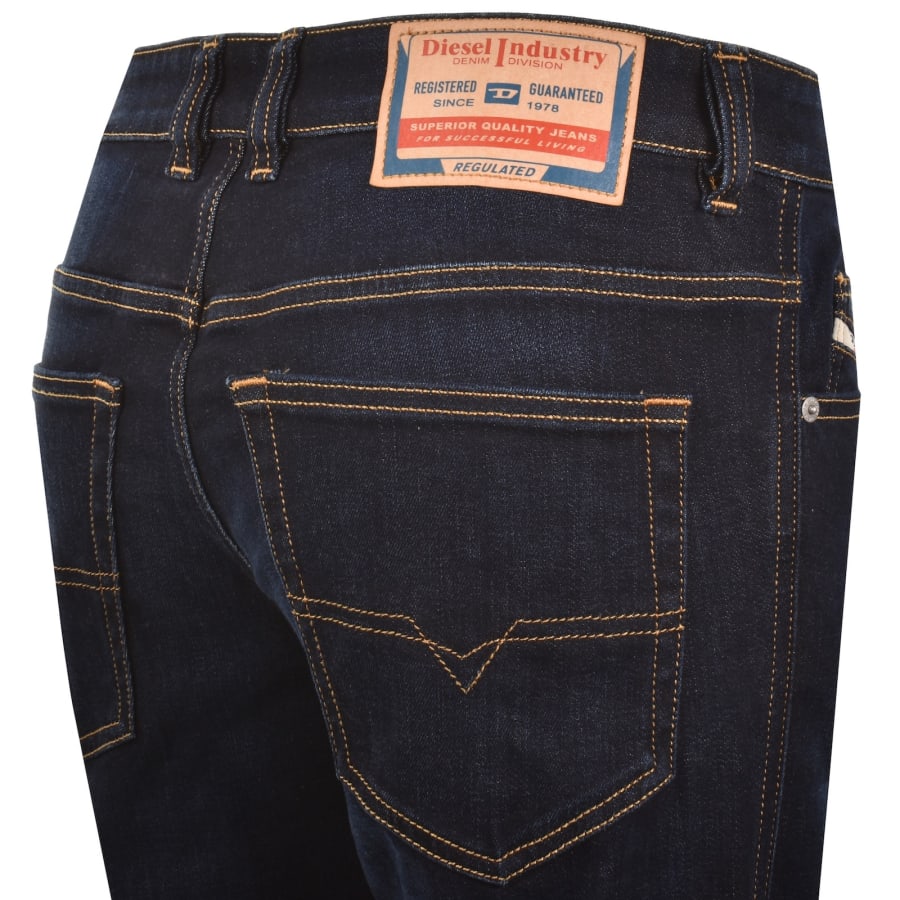 Image number 4 for Diesel 1993 D Vyl Jeans Dark Wash Blue