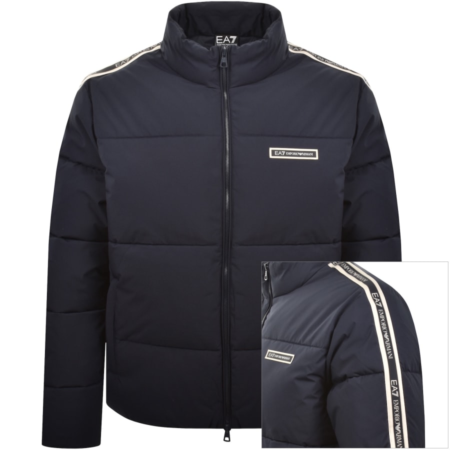 Image number 1 for EA7 Emporio Armani Bomber Jacket Navy