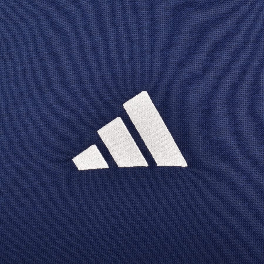 Image number 3 for adidas Sportswear Colourblock Hoodie Navy