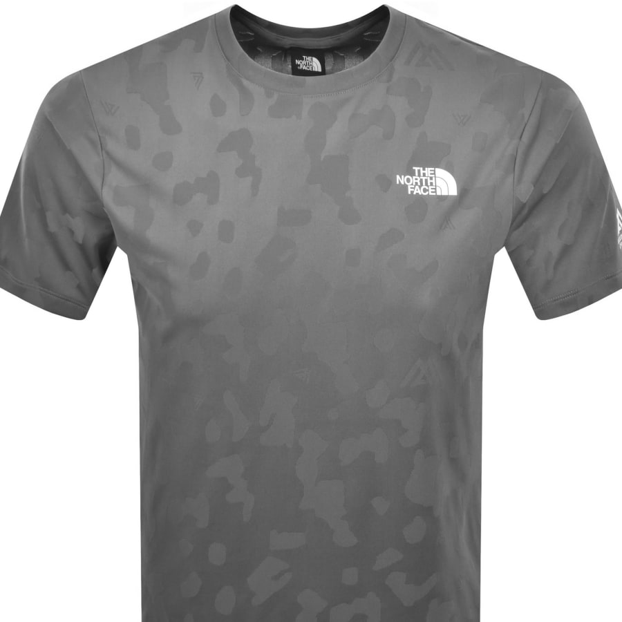 Image number 3 for The North Face Logo T Shirt Grey