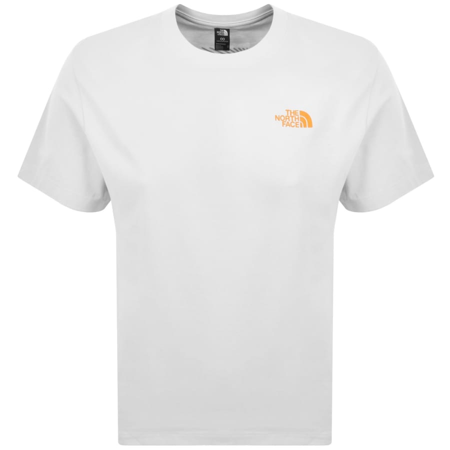 Image number 2 for The North Face Logo T Shirt White
