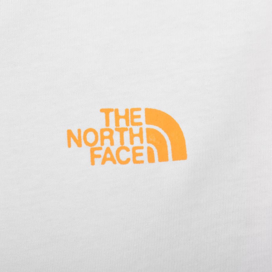 Image number 4 for The North Face Logo T Shirt White