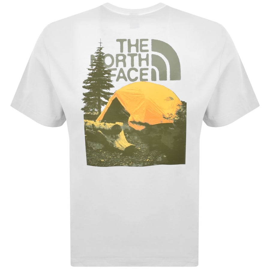 Image number 5 for The North Face Logo T Shirt White