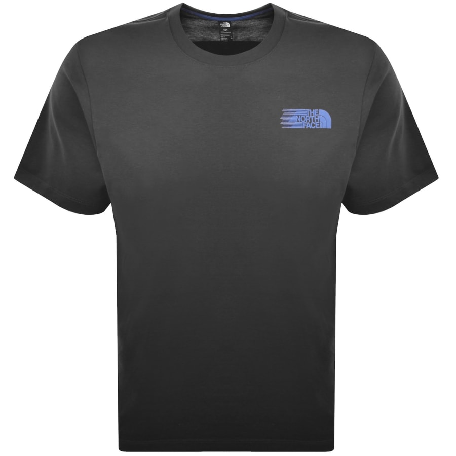 Image number 2 for The North Face Logo T Shirt Grey