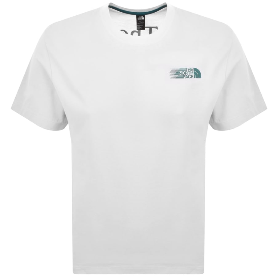 Image number 2 for The North Face Logo T Shirt White
