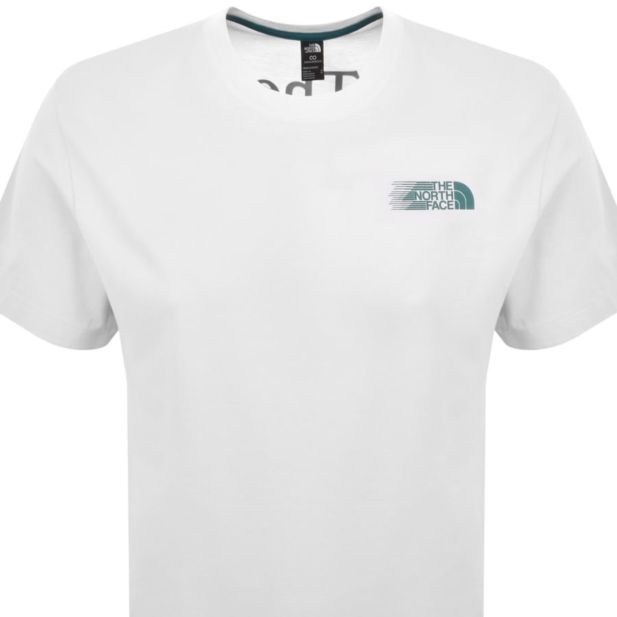 Image number 3 for The North Face Logo T Shirt White