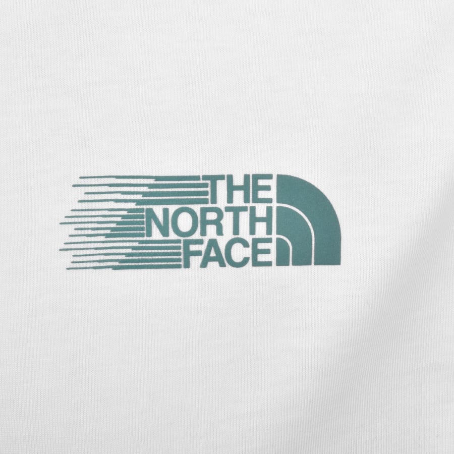Image number 4 for The North Face Logo T Shirt White