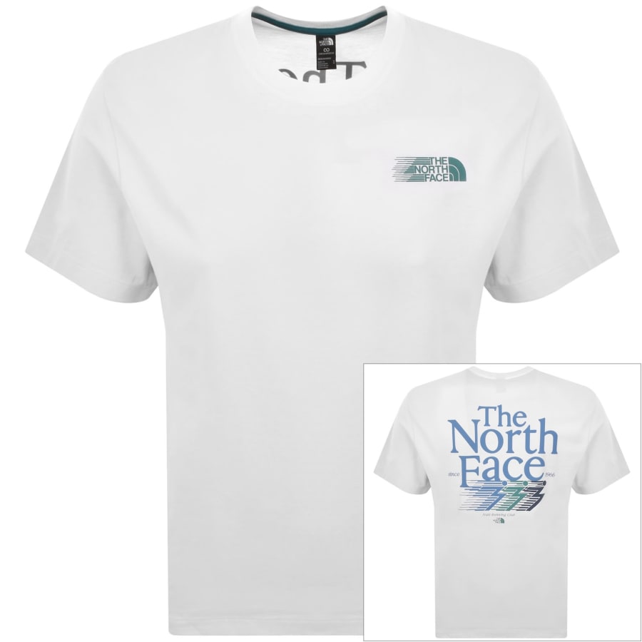 Image number 1 for The North Face Logo T Shirt White